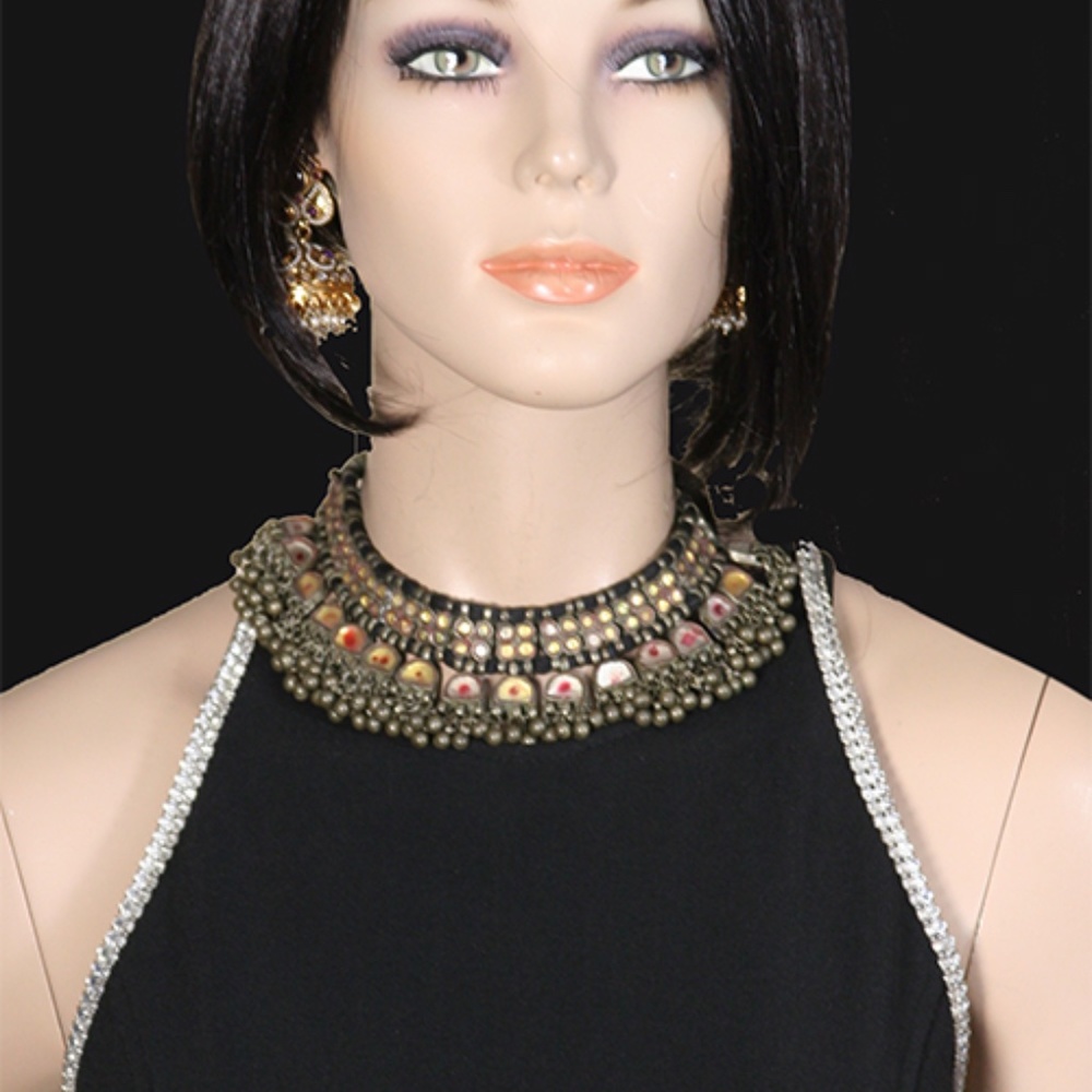 Vintage Silver Choker Necklace